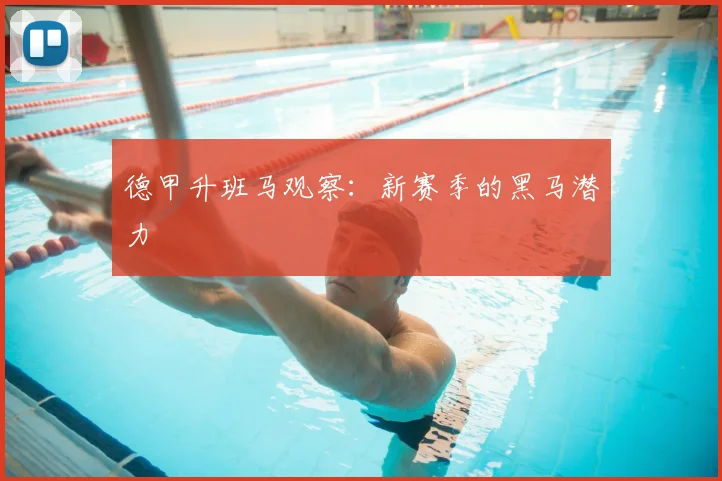 德甲升班马观察:新赛季的黑马潜力
